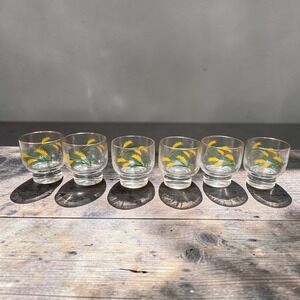 International China Viking Wheat Stackable Glasses, Set of 6, Midcentury Tumbler